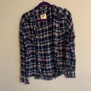 Abercrombie and Fitch plaid shirt